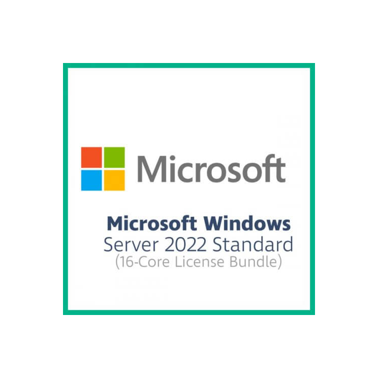 Microsoft Windows Server 2022 Standard - 16 Core License Pack - Kalıcı Lisans