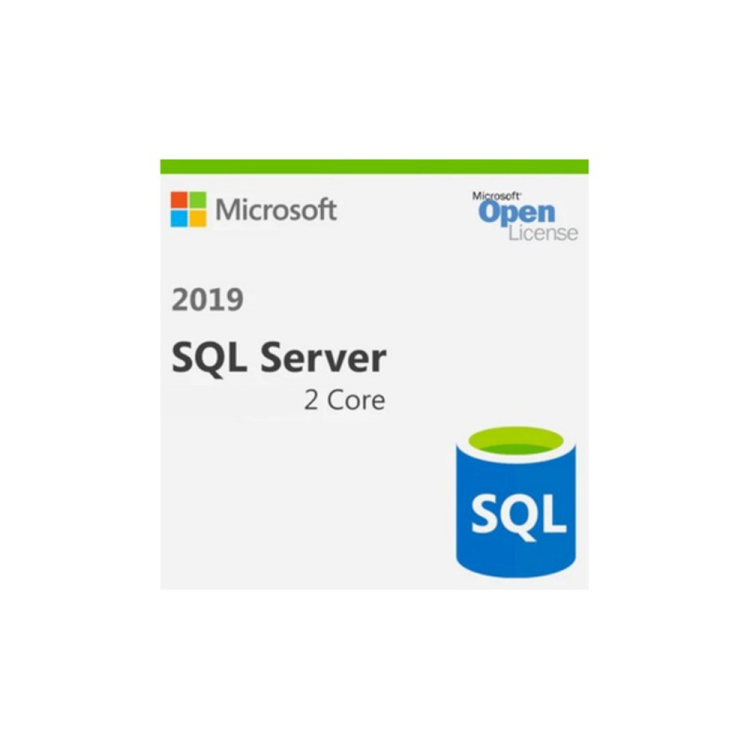 Microsoft SQL Server 2019 Standard Core - 2 Core License Pack - Eğitim İçin Kalıcı Lisans